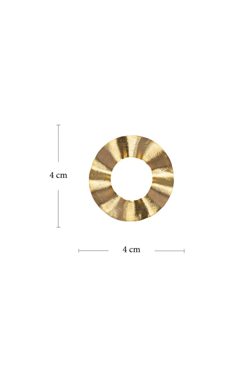 Anse Earrings in Gold & Silver - IndigOz
