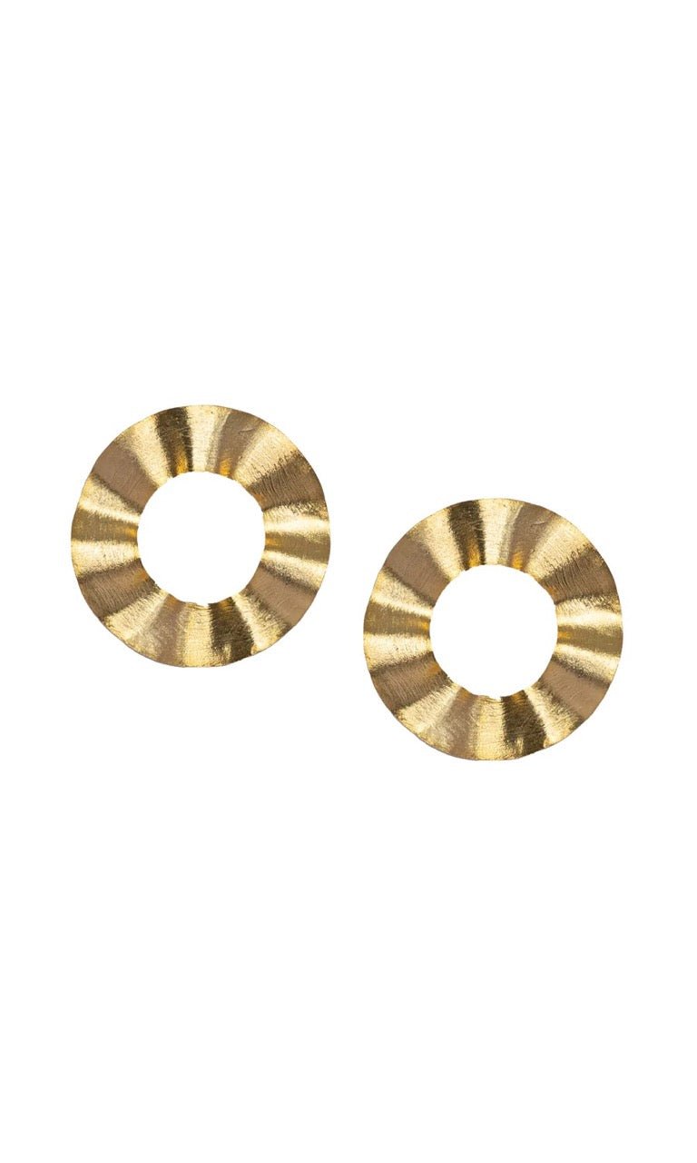 Anse Earrings in Gold & Silver - IndigOz