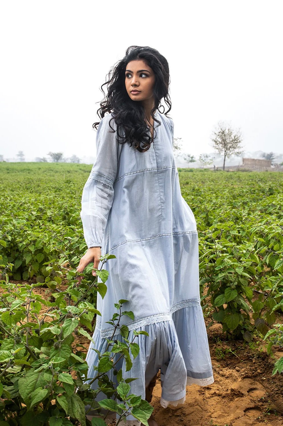 Bluebell Forest Maxi Dress - IndigOz