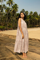 Daytone Bonsai Sleeveless Maxi Dress - IndigOz