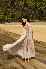 Daytone Bonsai Sleeveless Maxi Dress - IndigOz