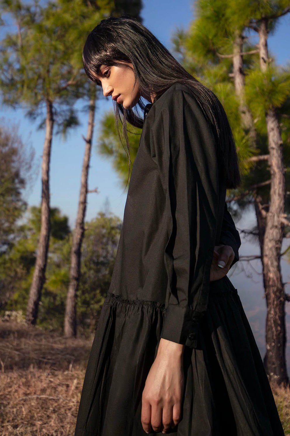 Divine Light Black Mini Dress - IndigOz