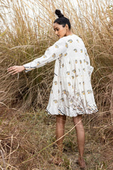 Field of Daisies Mini Dress - IndigOz