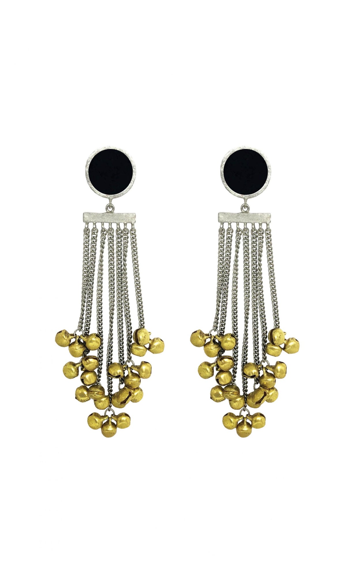 Tasseled Ghunghroo Earrings