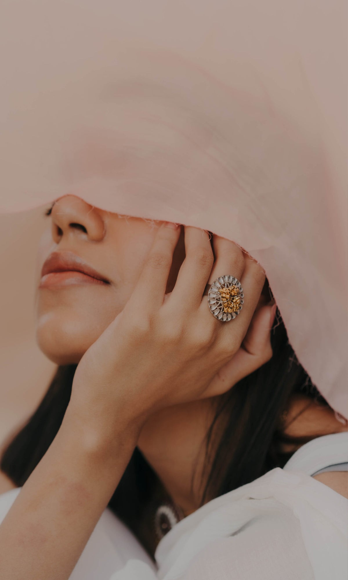 Mandala Blossom Ring