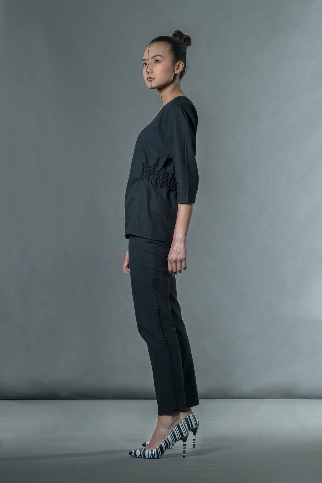 Top With Lattice Smocking