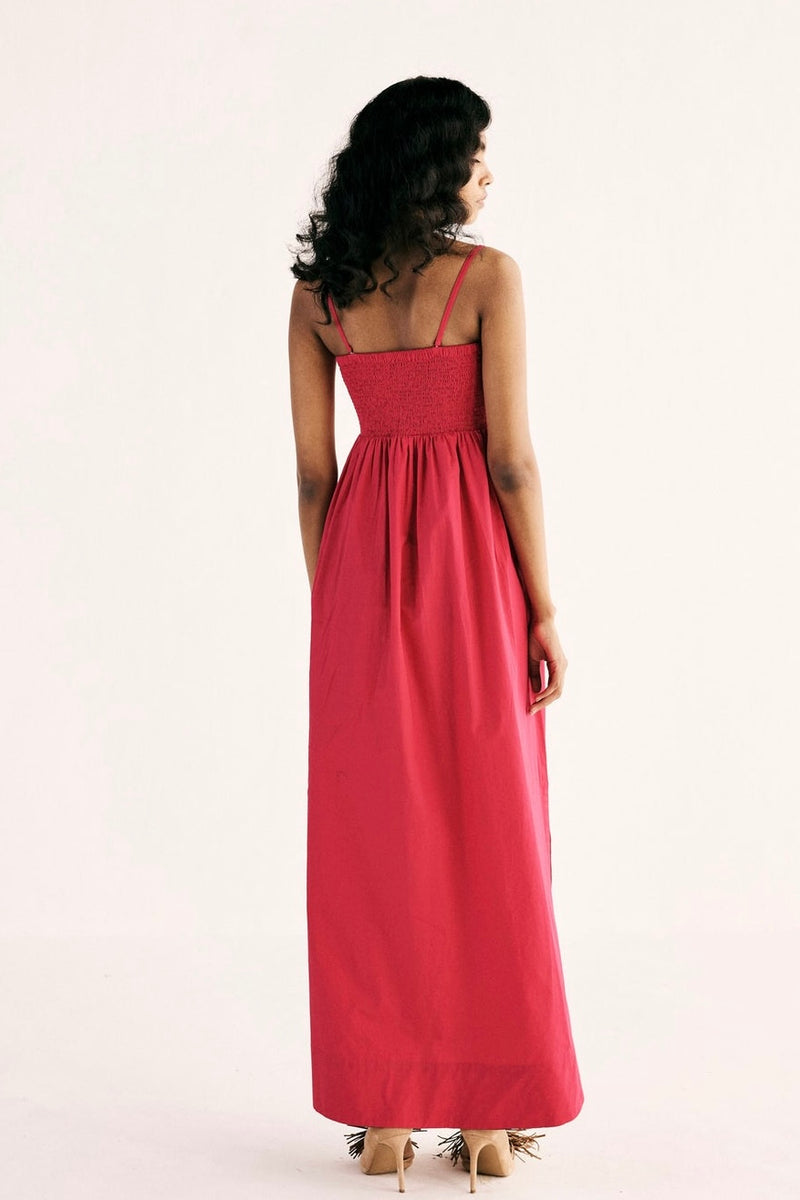 Fuchsia Flame Gown