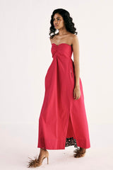 Fuchsia Flame Gown