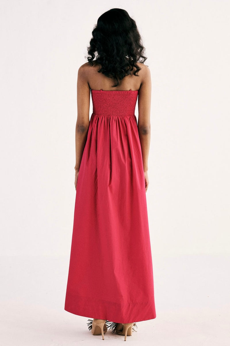 Fuchsia Flame Gown