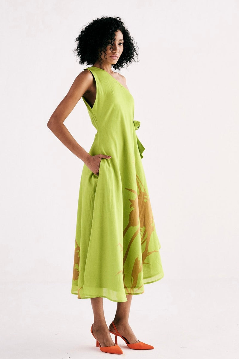 Limoncello Off-shoulder Dress