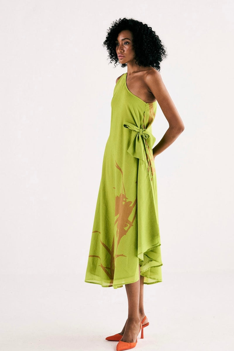 Limoncello Off-shoulder Dress