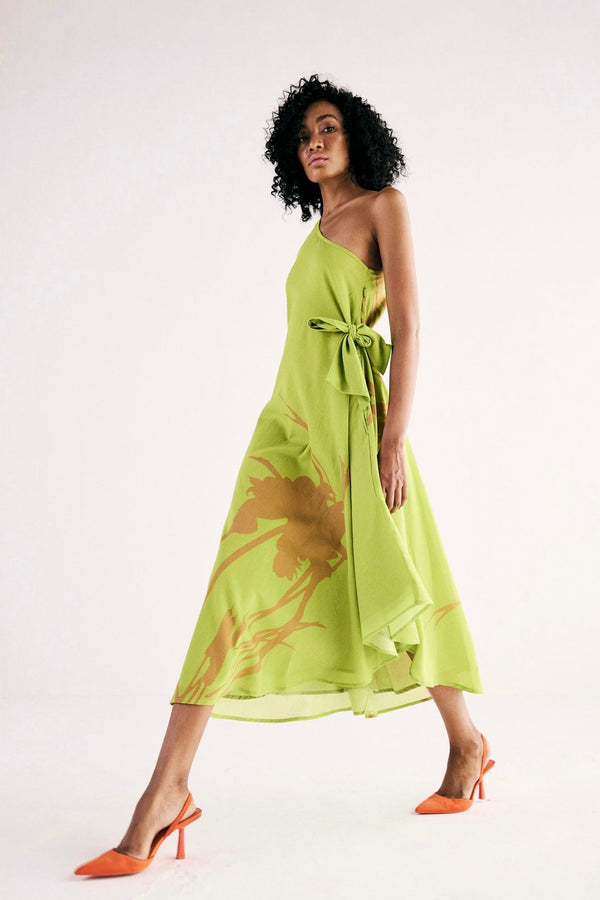 Limoncello Off-shoulder Dress