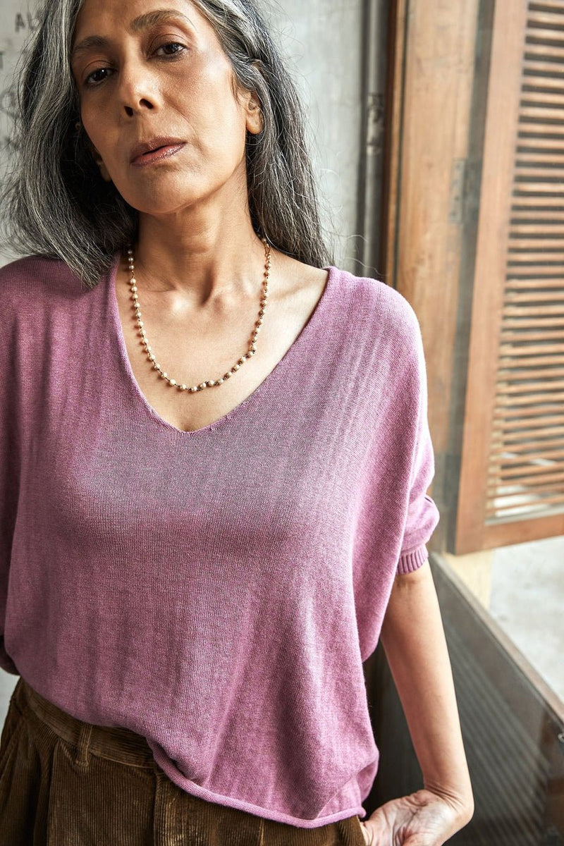 Amethyst Wide Top - IndigOz