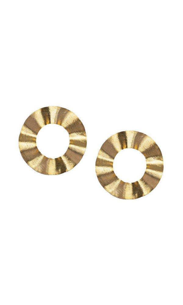 Anse Earrings in Gold & Silver - IndigOz