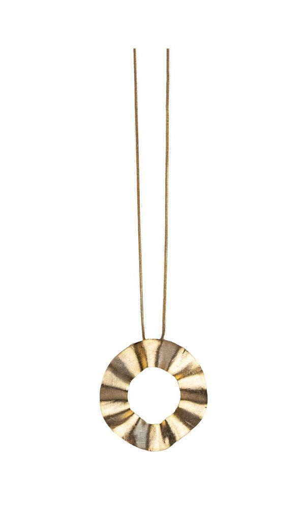 Anse Pendant in Gold & Silver - IndigOz