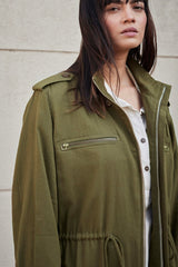 Ash Tree Parka Jacket - IndigOz