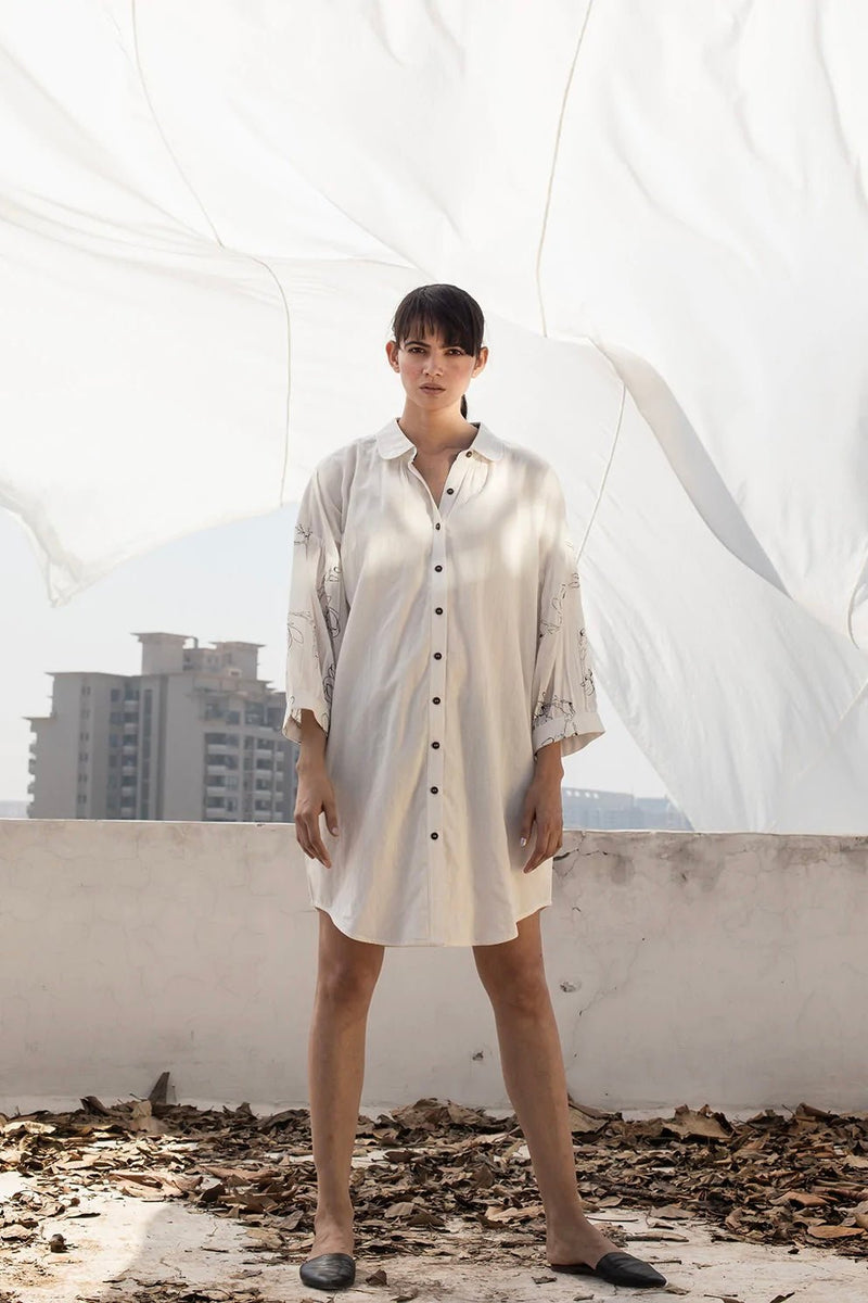 Aurora Shirt Dress - IndigOz