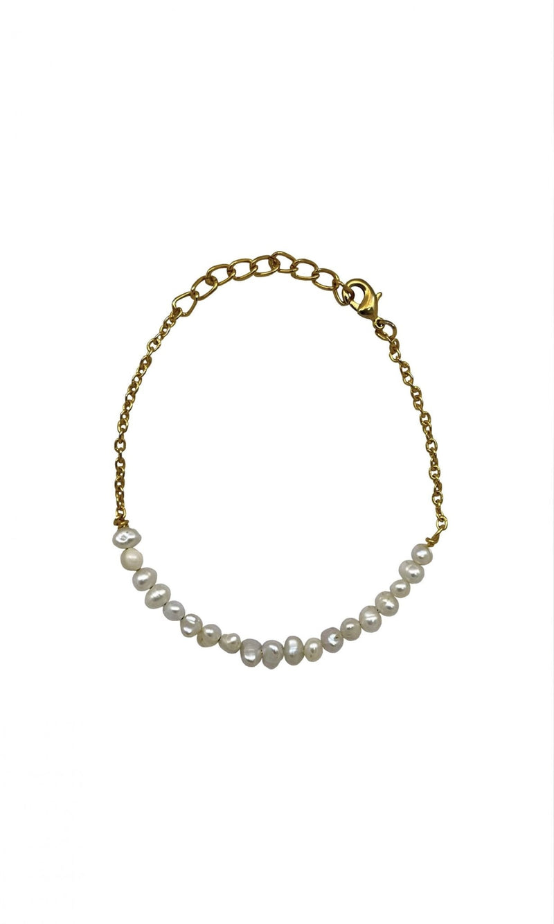 Dainty Mogra Pearl Bracelet - IndigOz