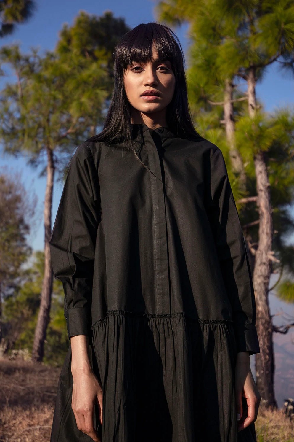 Divine Light Black Mini Dress - IndigOz