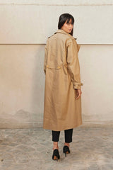 Fawn Trench Coat - IndigOz