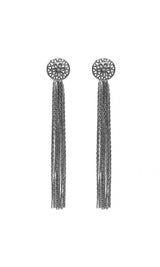 Flora Tassel Earrings - IndigOz