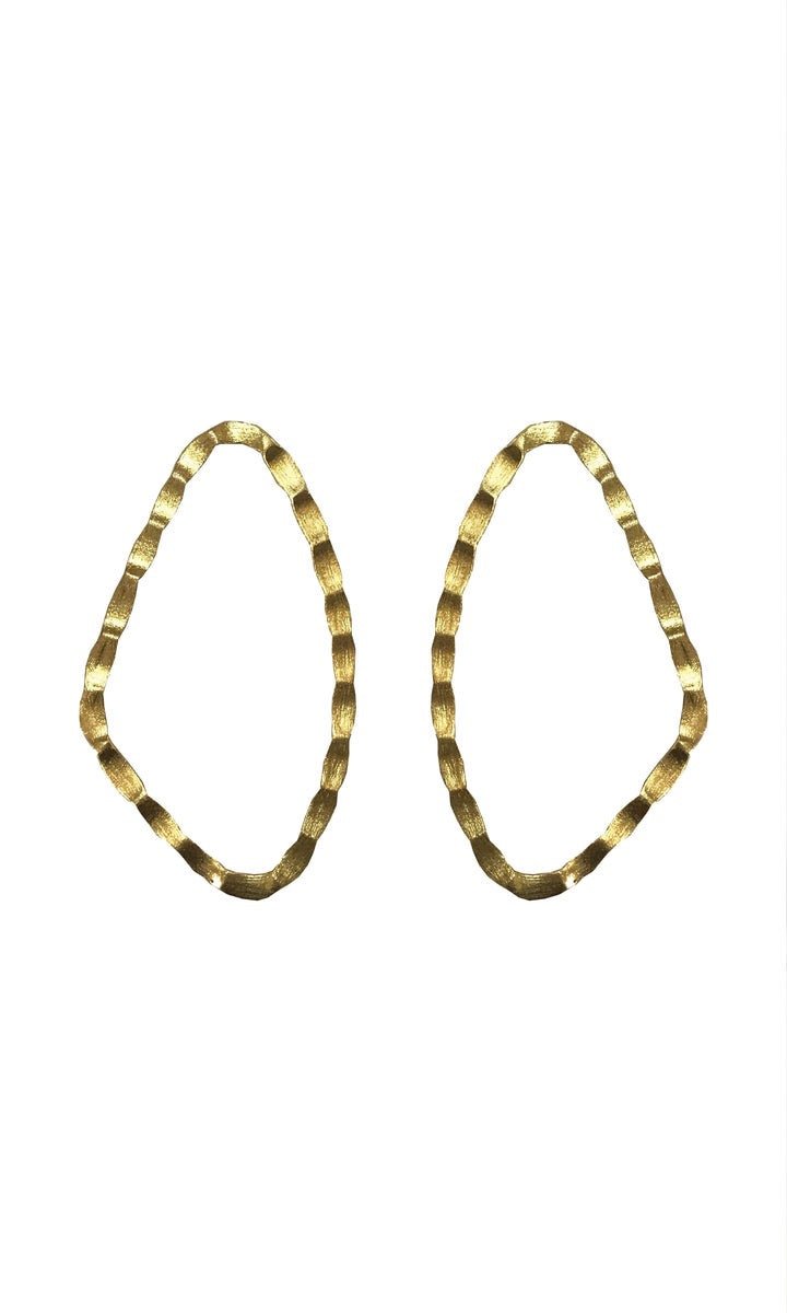 Ganges Earrings in Gold & Silver - IndigOz