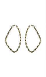 Ganges Earrings in Gold & Silver - IndigOz