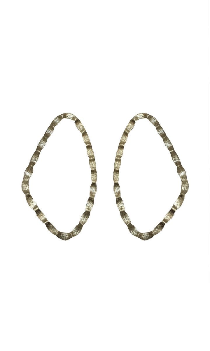 Ganges Earrings in Gold & Silver - IndigOz