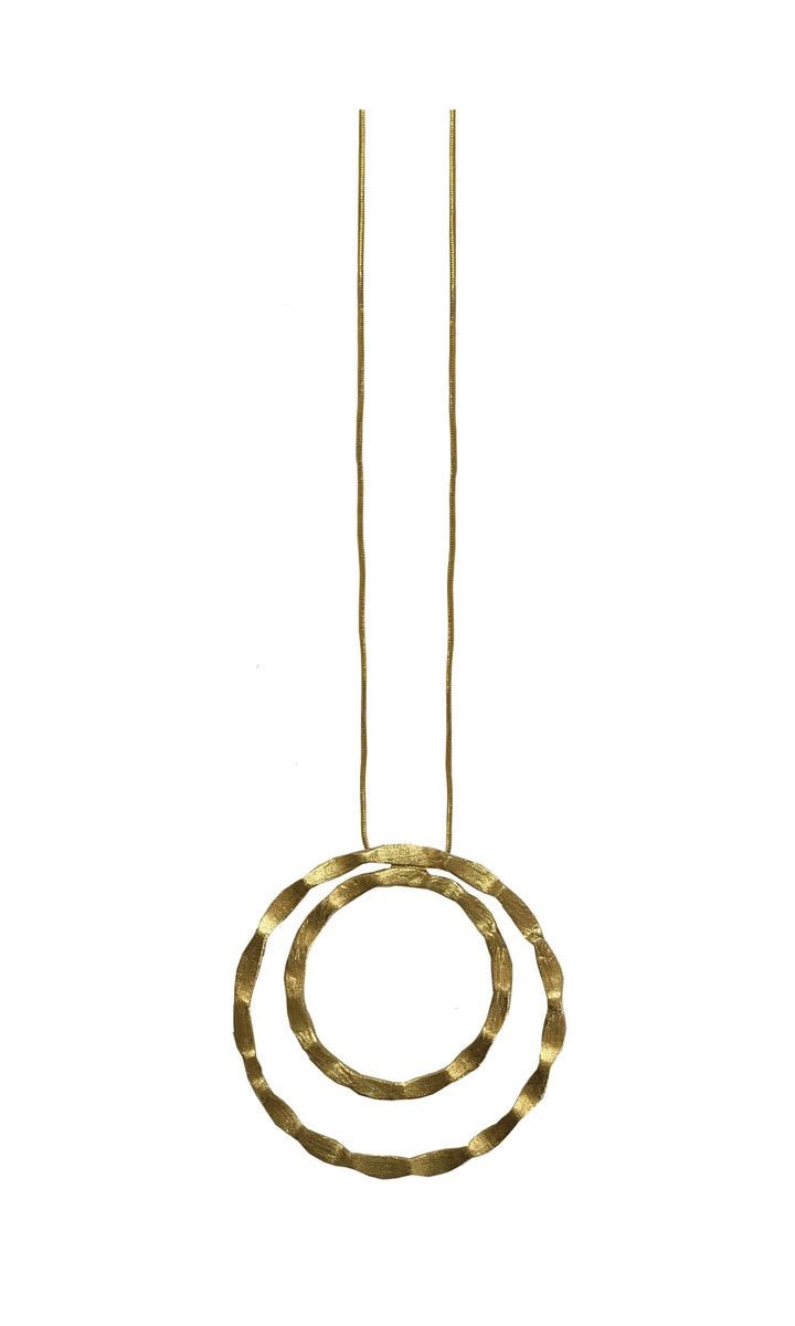 Ganges Pendant Necklace in Gold & Silver - IndigOz