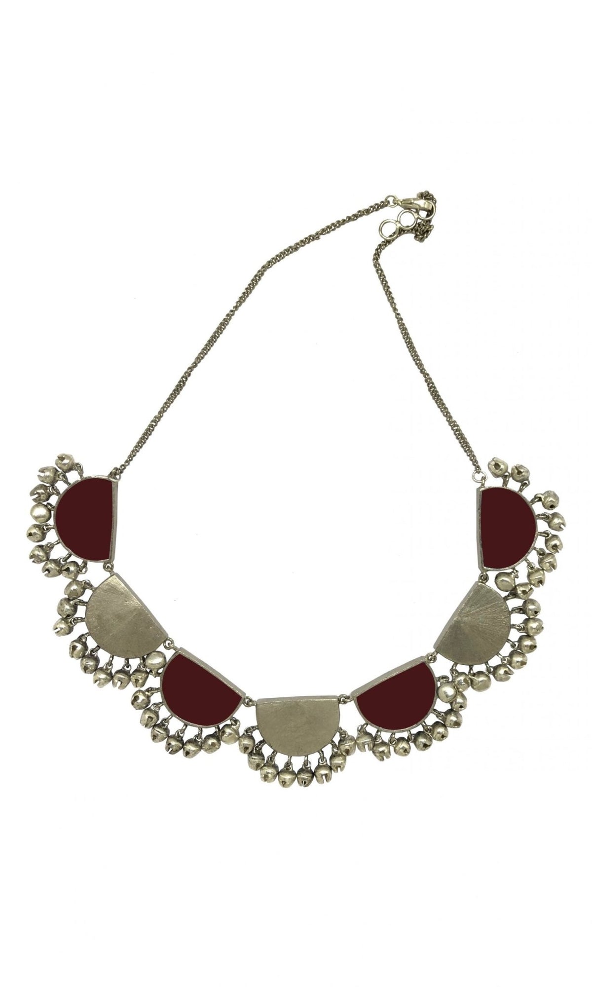 Half Moon Ghunghroo Necklace - IndigOz