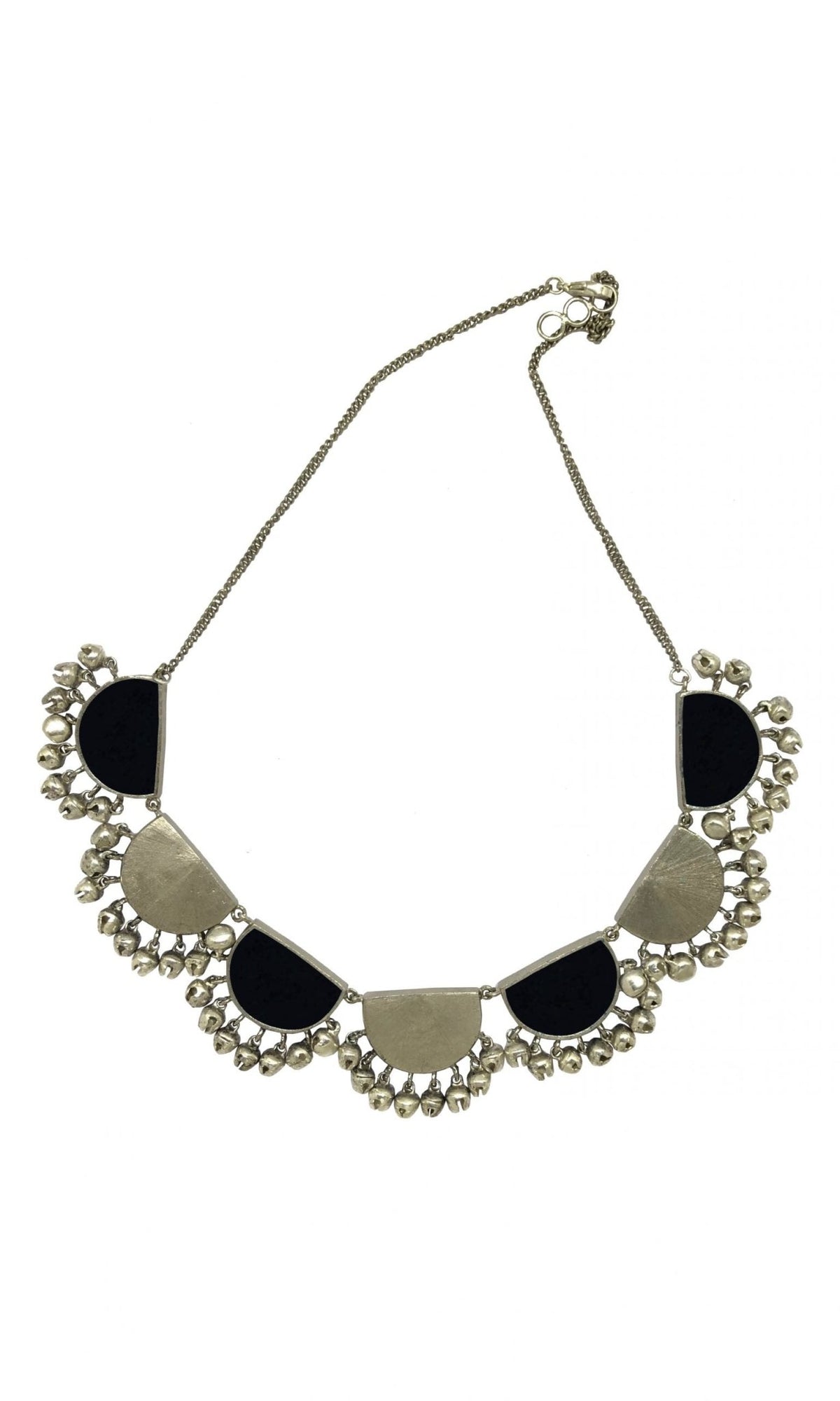 Half Moon Ghunghroo Necklace - IndigOz