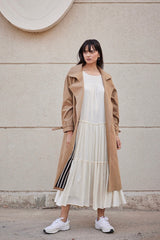 Heart Wood Trench Coat - IndigOz