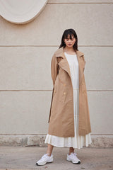 Heart Wood Trench Coat - IndigOz