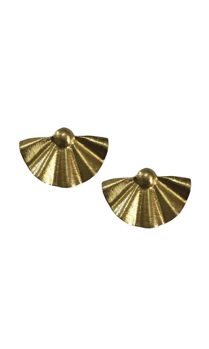 Indus Earrings in Gold & Silver - IndigOz