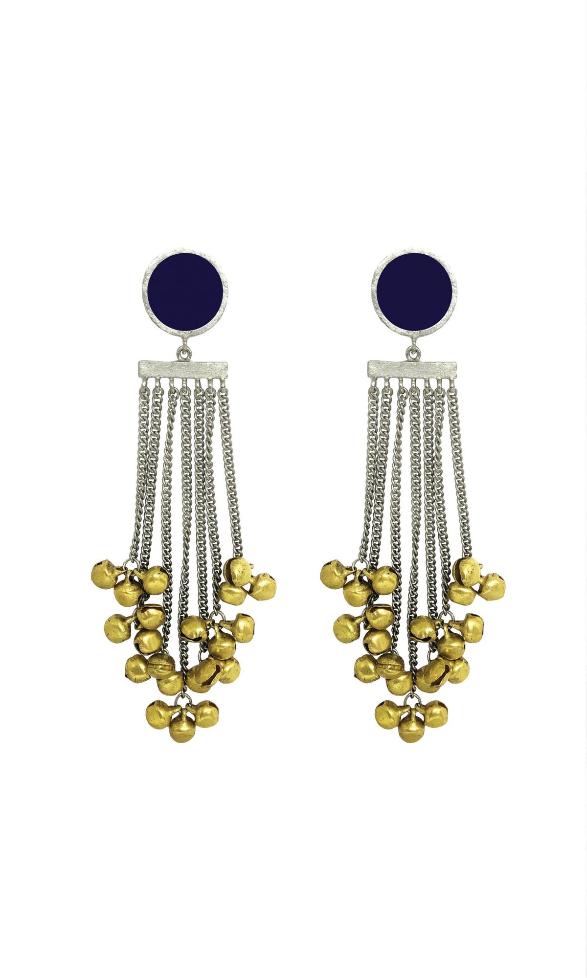Tasseled Ghunghroo Earrings