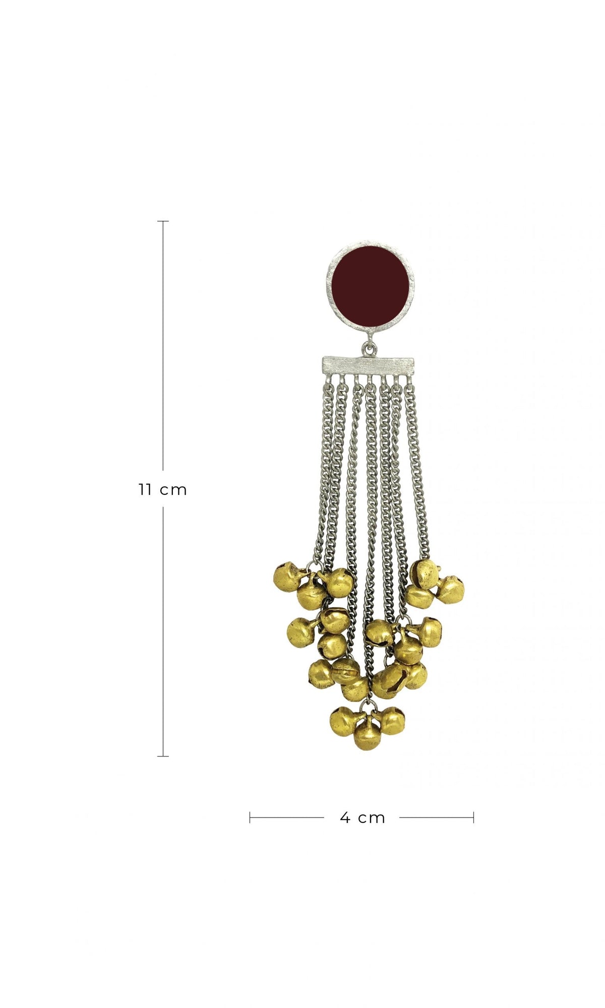 Tasseled Ghunghroo Earrings