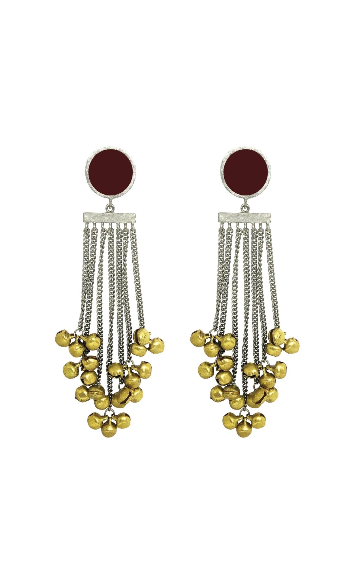 Tasseled Ghunghroo Earrings