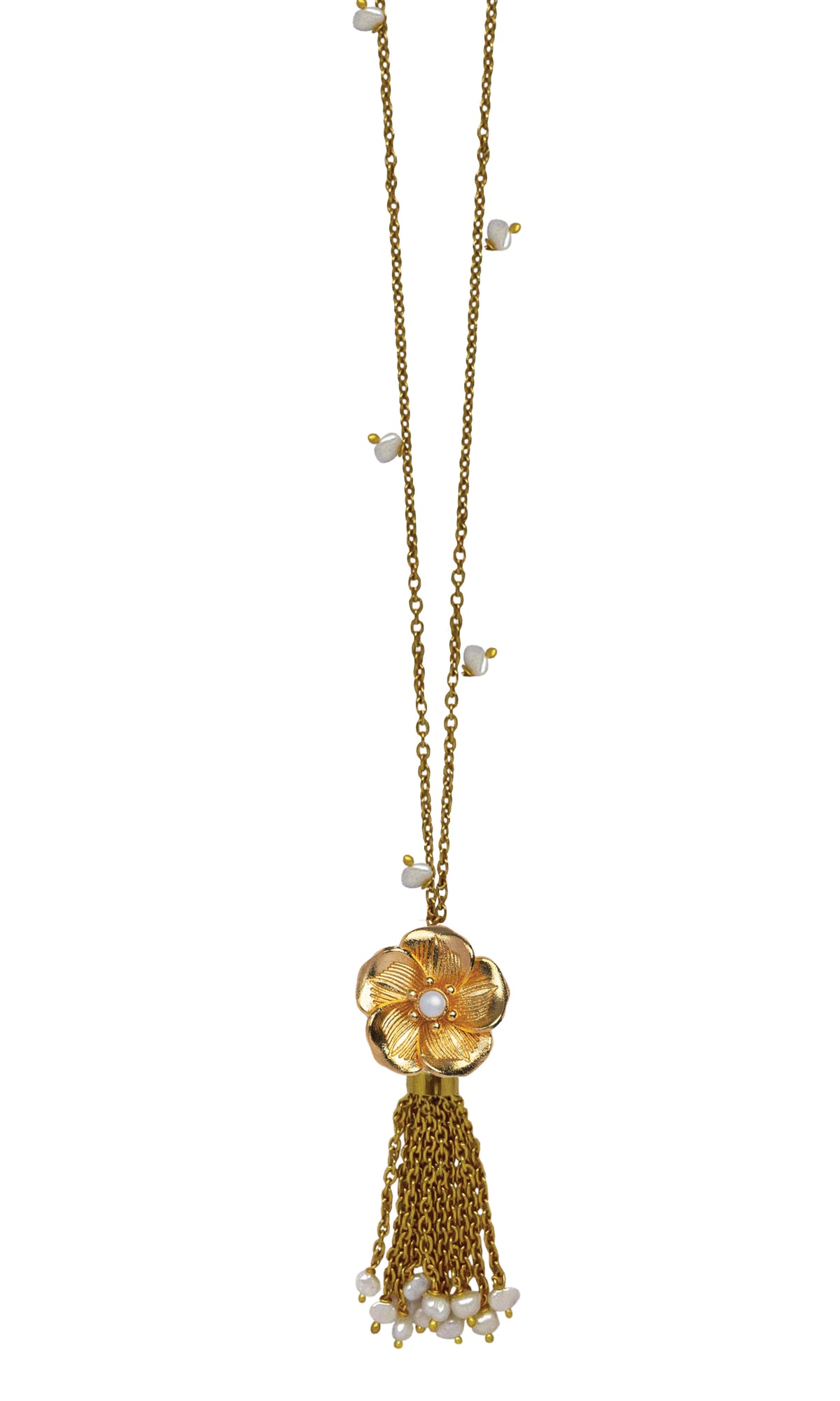 Mogra Long Necklace