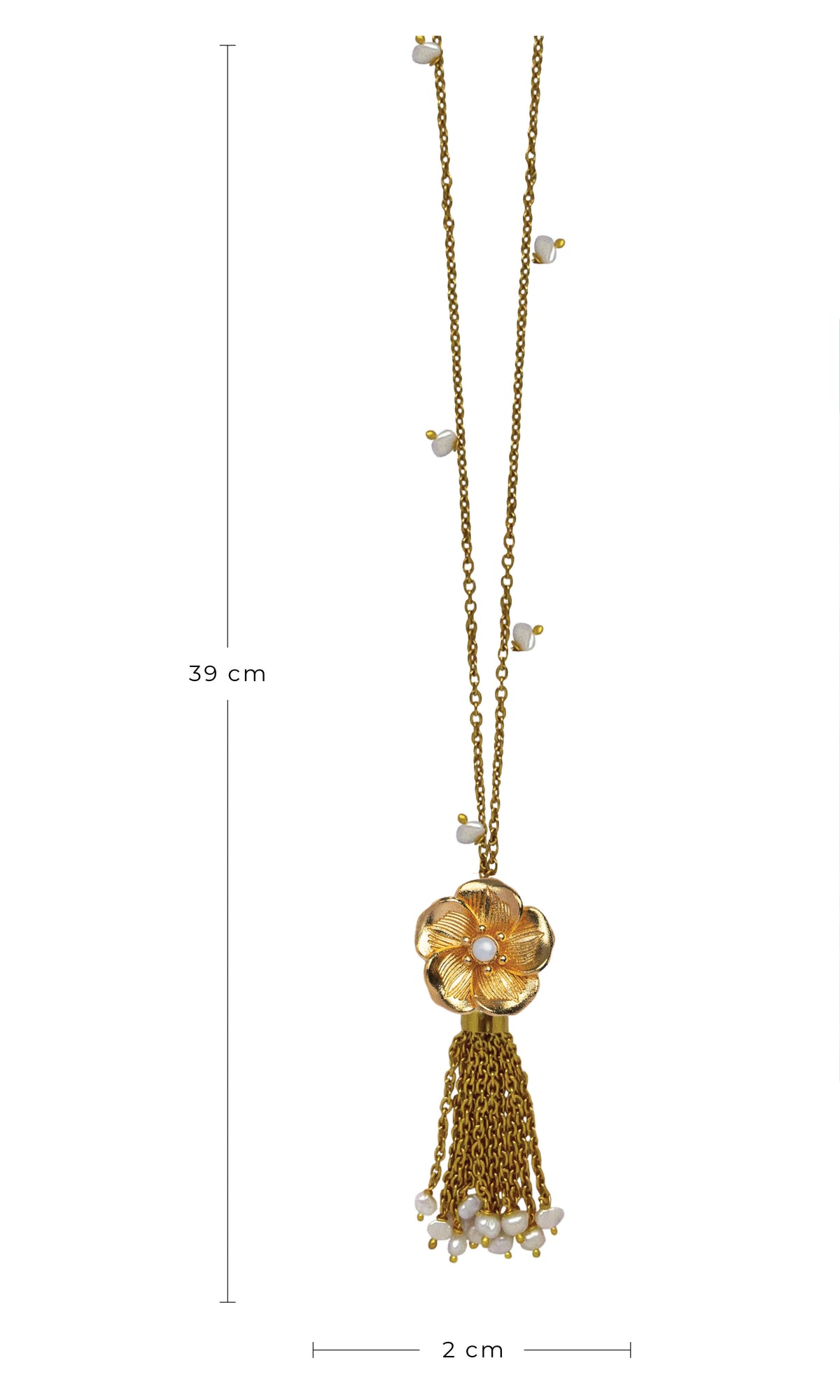 Mogra Long Necklace