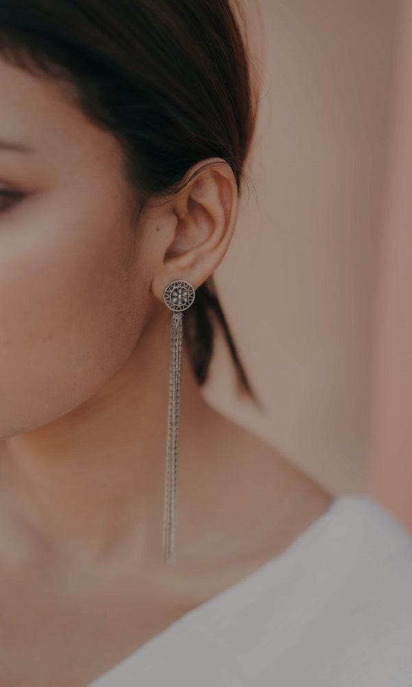 Flora Tassel Earrings
