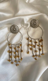 Mandala Tassel Earrings