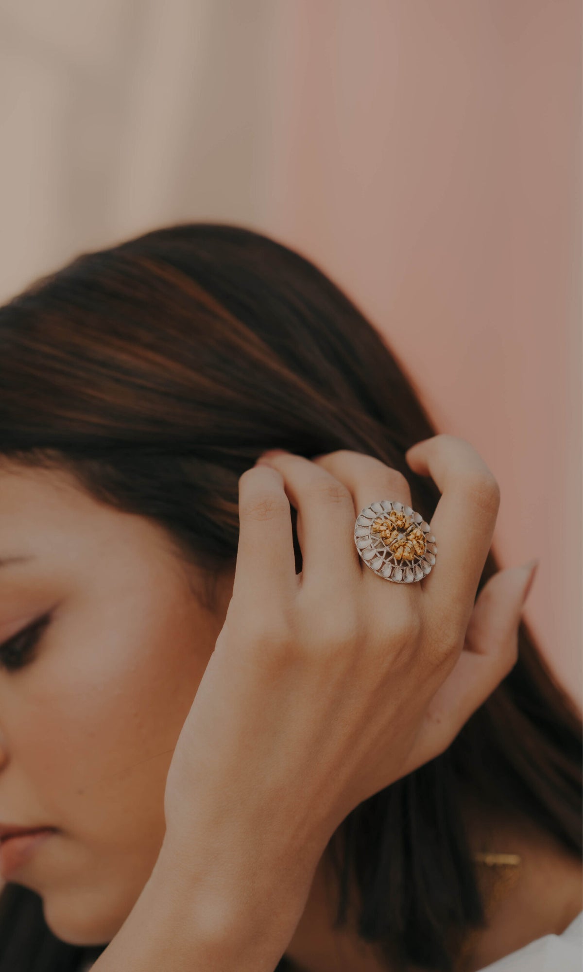 Mandala Blossom Ring
