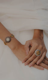 Mandala Blossom Ring
