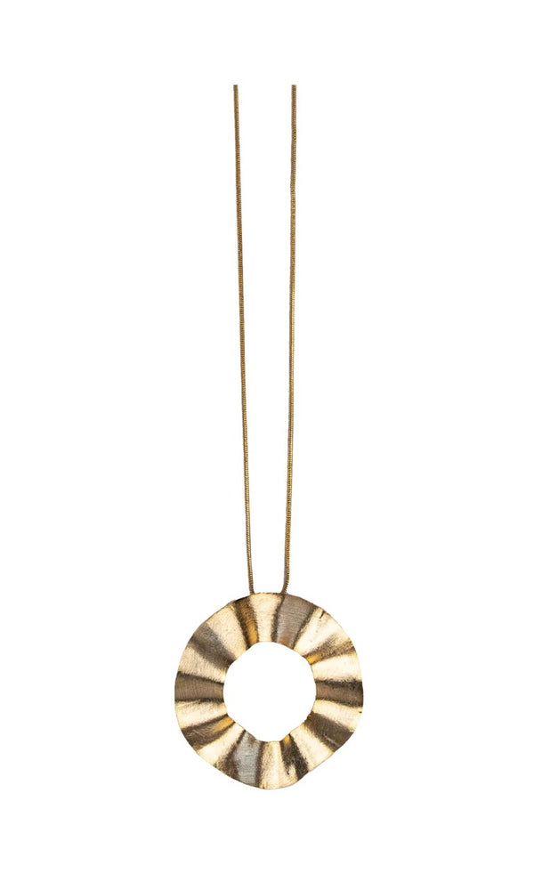 Anse Pendant in Gold & Silver