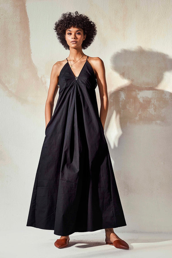 Sandcastle Black Maxi Dress