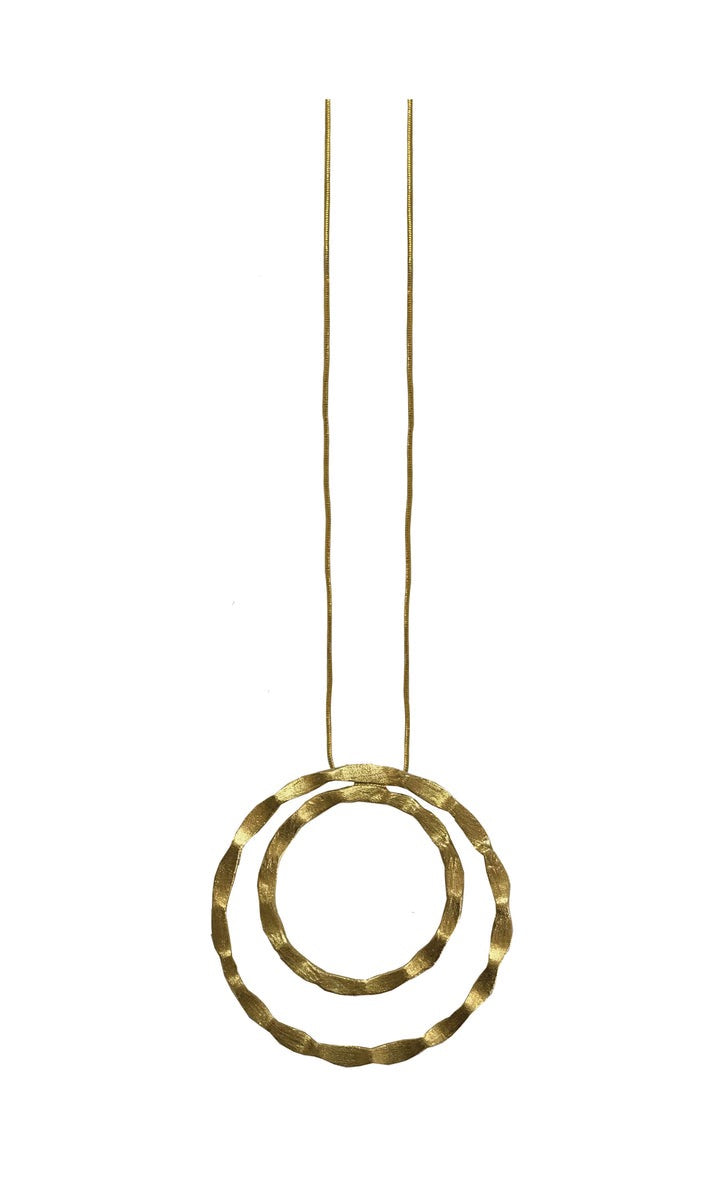 Ganges Pendant Necklace in Gold & Silver