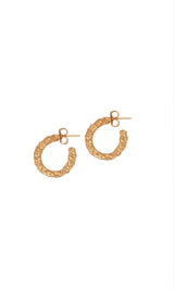 Luna Small Gold Hoops