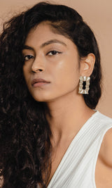 Nile Earrings in Gold & Silver