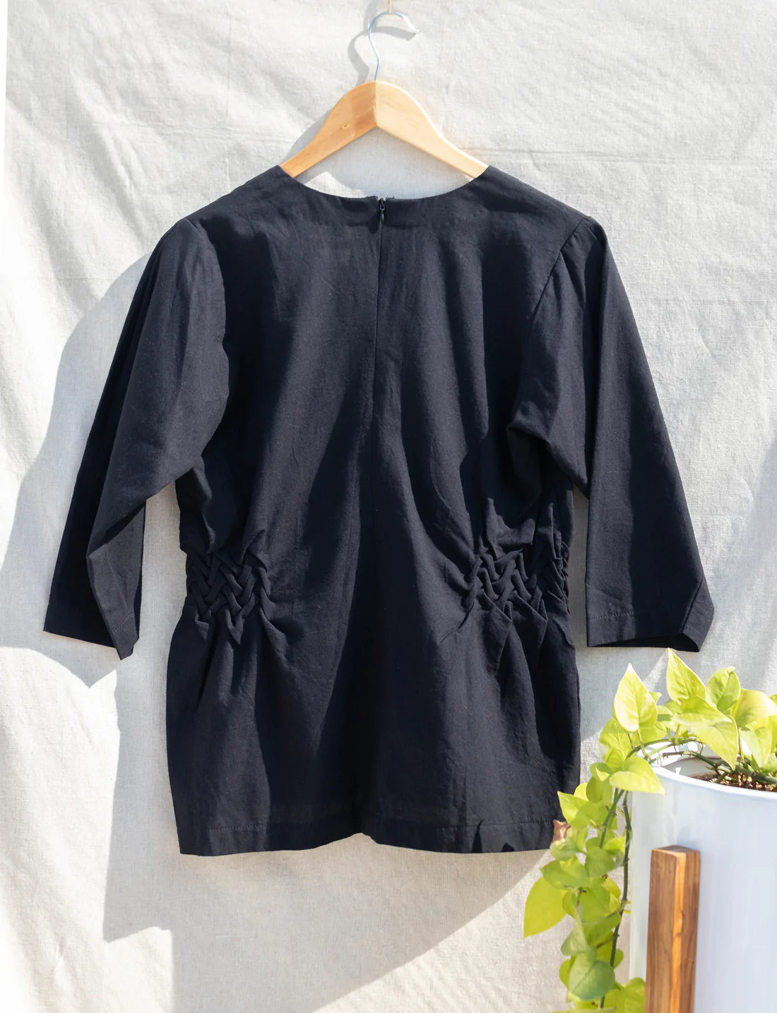 Top With Lattice Smocking
