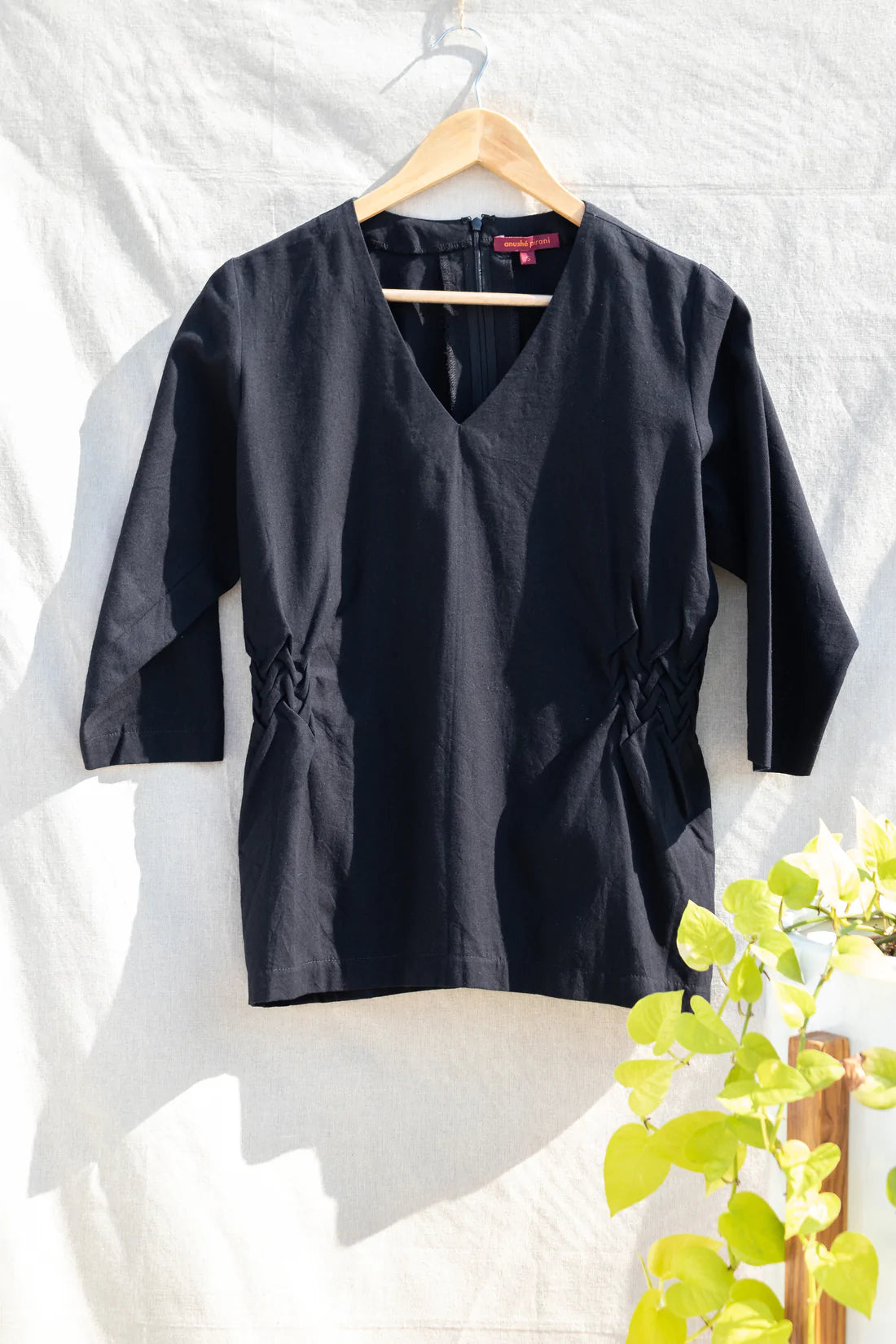 Top With Lattice Smocking